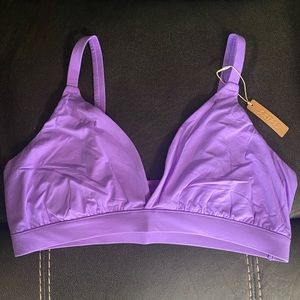 SKIMS NWT Fits Everybody Triangle Bralette | Plus Size Bralette | SKIMS BRA 4x